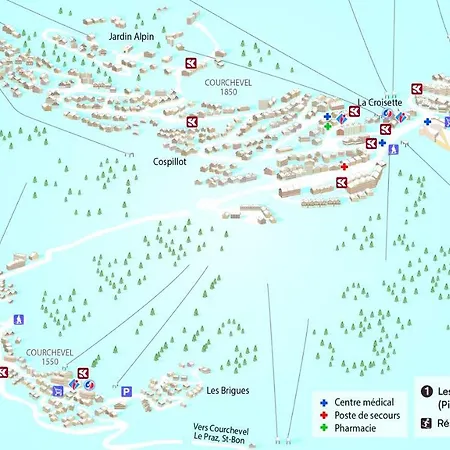 Hotel apartamentowy Pierre & Premium Les Du Forum